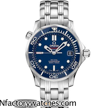 歐米茄Omega Seamaster 海馬 212.30.36.20.03.001 海鷗2824機芯 藍寶石水晶玻璃 藍色錶帶精鋼-rhid-118081