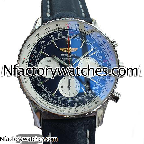 百年靈Breitling navitimer 01 航空計時01腕錶 A2332212/C586-3LT 316L精鋼錶殼 藍寶石水晶 AR鍍膜 深棕色牛皮-rhid-118108