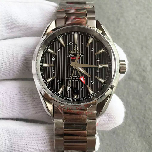 歐米茄 Omega 海馬系列GMT二時區功能腕錶 搭載8605機芯 316精鋼錶殼 JH出品-rhid-72