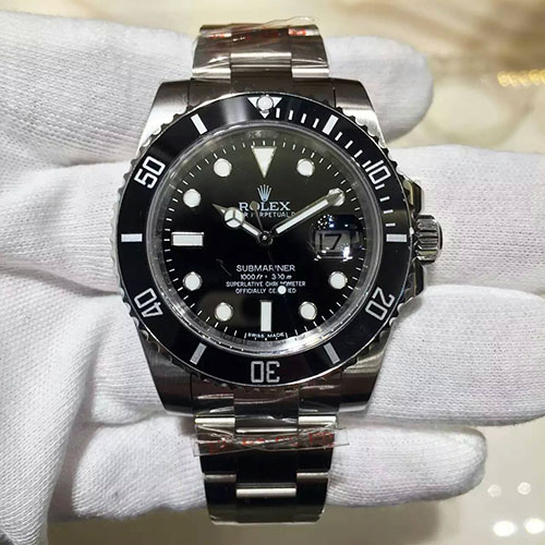 勞力士潜航者型系列116610LN-97200黑盤腕錶（黑水鬼） 勞力士 Rolex V5S黑水鬼 316精鋼錶殼 N廠出品 勞力士腕表推薦-rhid-110819
