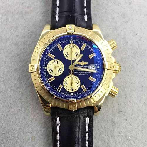百年靈 Breitling 五珠全鋼航空計時腕錶 搭載7750機芯 316精鋼錶殼 藍寶石玻璃 N廠出品 -rhid-110993