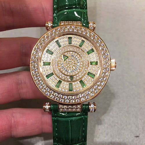 法蘭克穆勒 Franck Muller 神秘時間系列腕錶 搭載2836機芯 藍寶石玻璃 316精鋼錶殼-rhid-111007