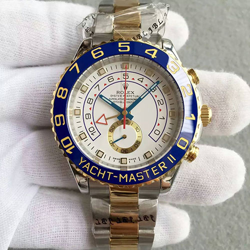 勞力士遊艇名仕型系列116680-78210白盤腕錶 勞力士 Rolex YM2游艇二代 搭載7750機芯 藍寶石鏡面 316精鋼錶殼-rhid-111123