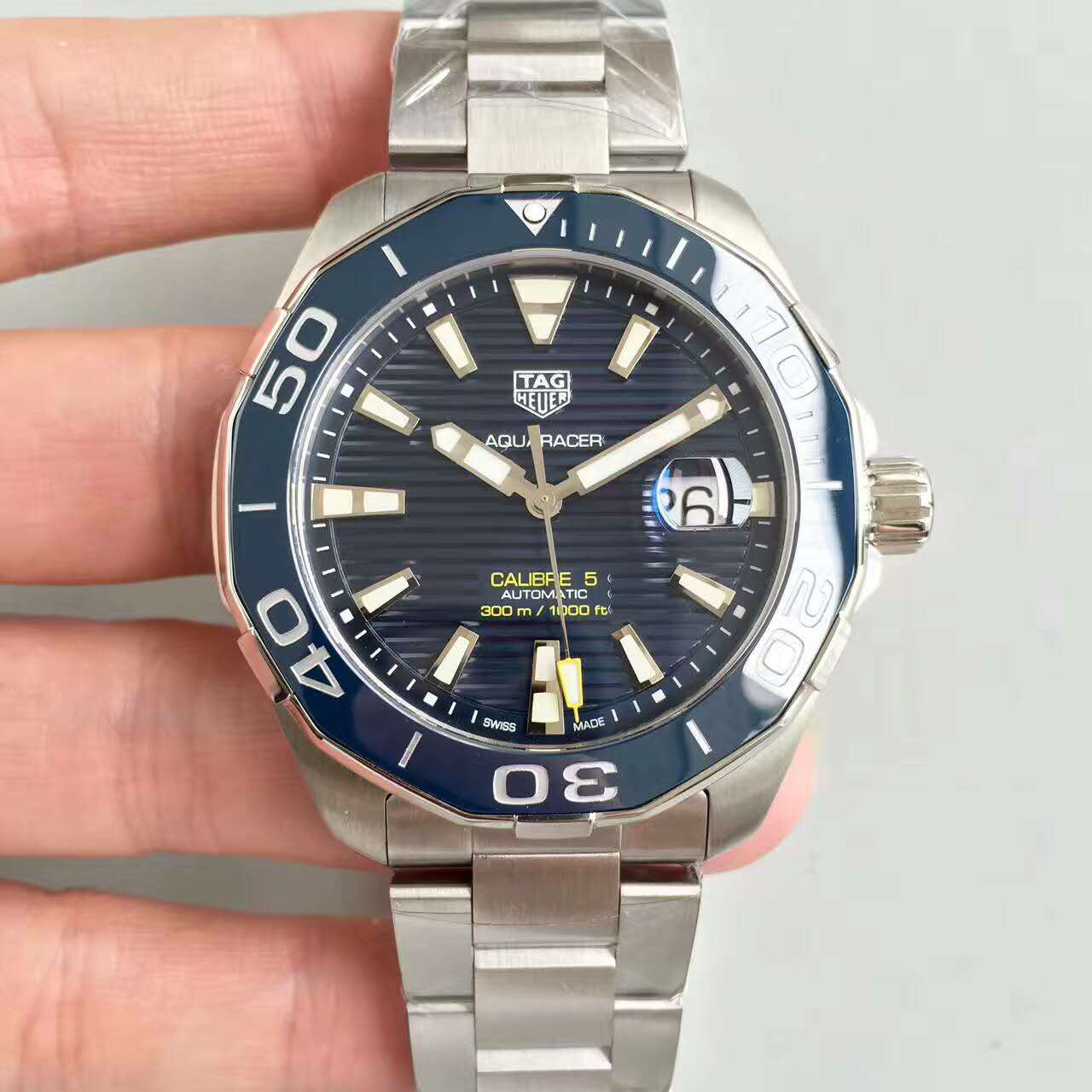 泰格豪雅 自動機械錶 藍寶石鏡面 MK新品 43MM-rhid-116340