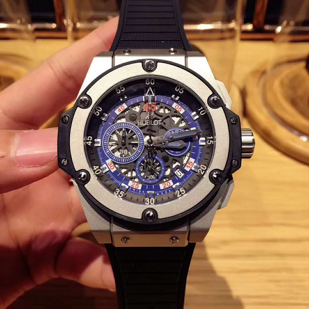 HUBLOT 宇舶錶 卓越腕時計 日本VK飛返 計時碼表法拉利 瑞士品牌精品男士腕錶-rhid-118513