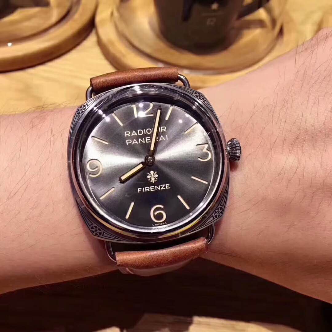 PANERAI沛納海頂級版本604系列腕錶 N廠完美雕花殼-rhid-118627