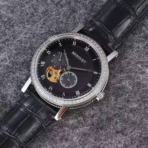 寶璣 Breguet Classique系列18K金腕錶（白光、玫瑰金） 搭載進口82S7機芯 意大利牛皮 30米-rhid-116486