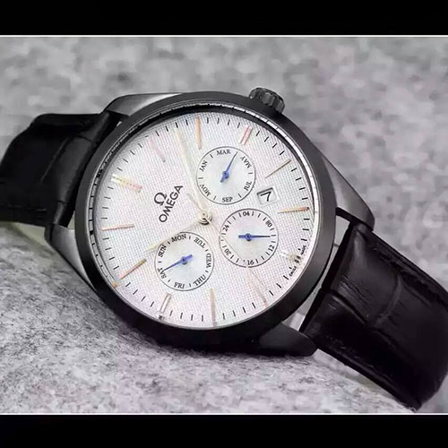 歐米茄 Omega 名典系列六針多功能自動機械腕錶 搭載進口9100機芯 30米防水-rhid-116567
