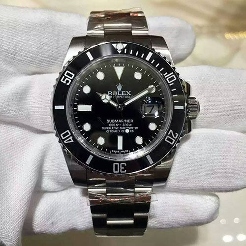 勞力士潜航者型系列116610LN-97200黑盤腕錶（黑水鬼） 勞力士 Rolex V5S黑水鬼 藍寶石玻璃 316精鋼 N廠出品-rhid-116595