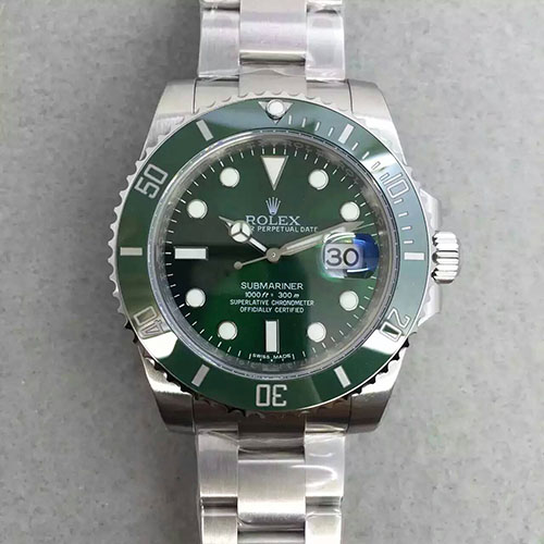 勞力士潜航者型系列116610LV-97200綠盤腕錶（綠水鬼） 勞力士 Rolex水鬼 V6S SUB 綠水鬼 搭載2836機芯-rhid-116596