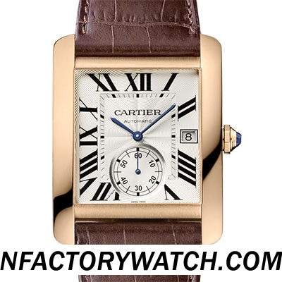 Cartier卡地亞（TANK MC）W5330001 316F不鏽鋼錶殼 藍寶石水晶-rhid-117601
